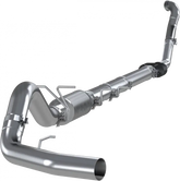 94.5-97 7.3L 4" F-250/350 Alum Turbo Back Single Side Exit w/ Muffler - S6218P